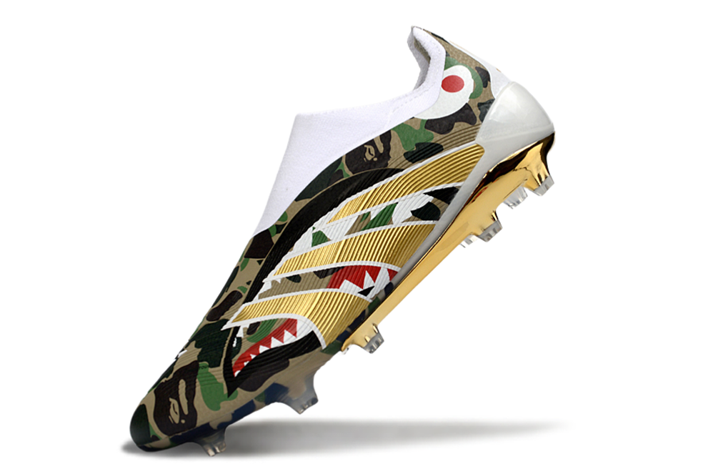 Adidas Predator 25 laceless Custom x Bape Elite FG