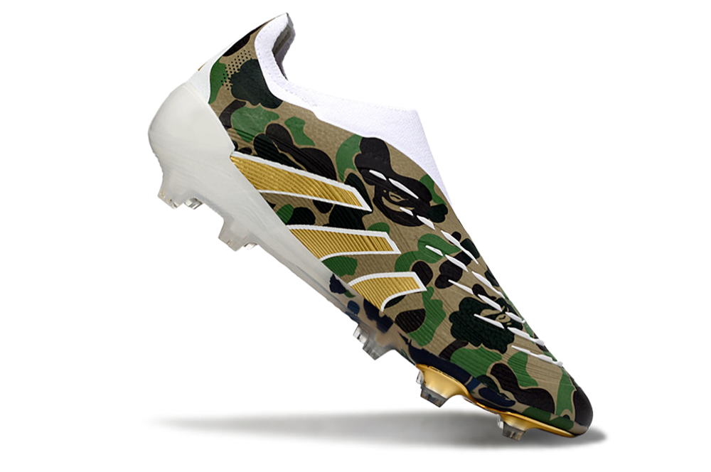 Adidas Predator 25 laceless Custom x Bape Elite FG